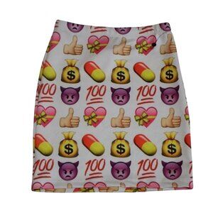 NEW COCO‎ LOVE EMOJI SKIRT SIZE MEDIUM